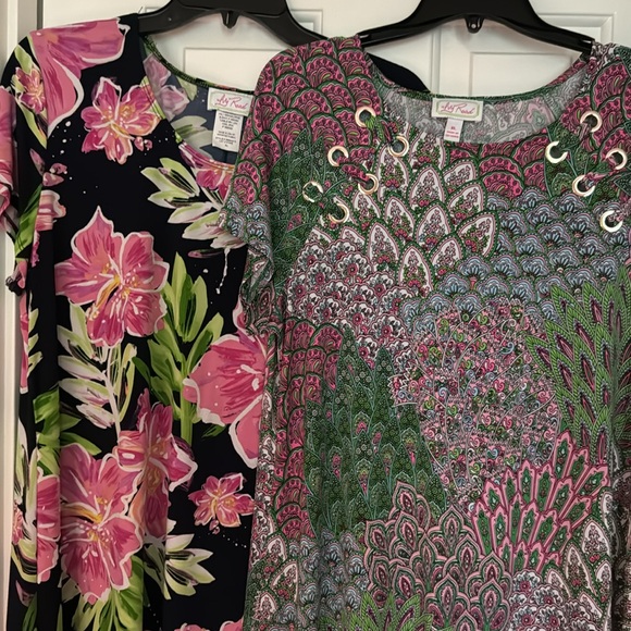 Lilly Road Set of two print A Line dresses Size XL - Picture 2 of 4